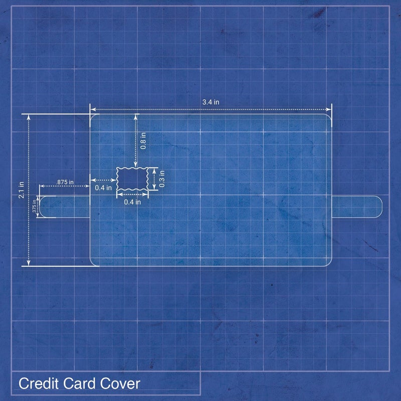 KCD Get Out of Jail Free Credit Card Sticker 3-Pack - Blue, Orange, Pink, White - Debit Card Skin Cover Vinyl Decals - Protect & Personalize Credit/Debit Cards - Slim, Waterproof, Durable (Blue) - Image 5